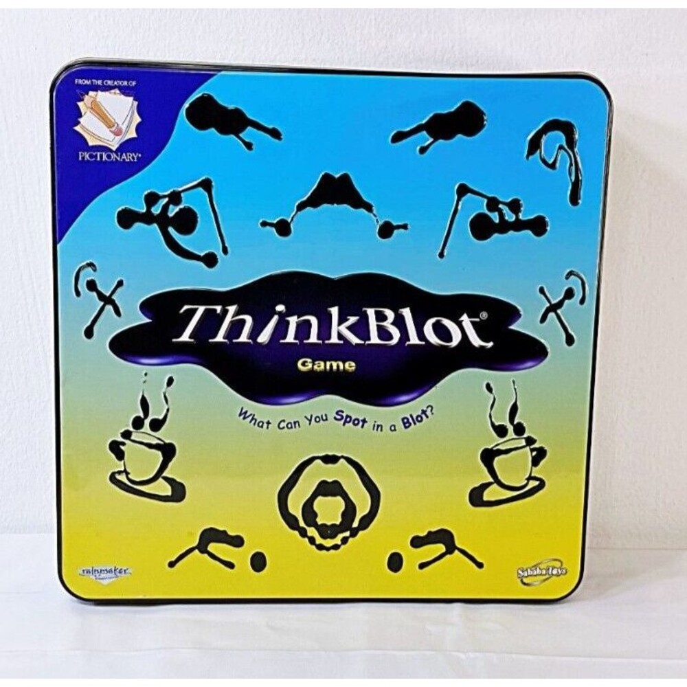 2004 Thinkblot Board Game by Sababa Toys - FUN FAMILY PARTY GAME - NEW UNUSED